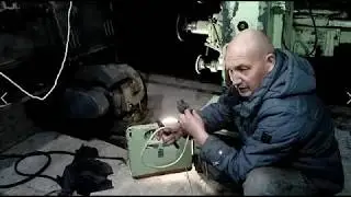 Запуск неработающего 20-ть лет 675-го фрезера. Видео-2.