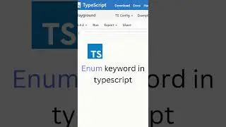 enum in typescript. || Learn ts 