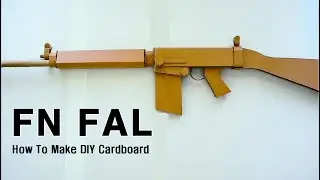 How to make a FN FAL out of Cardboard DIY