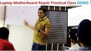 PLTRST# Signal Level Shorting | Laptop repairing course | CRO/DSO CHECKING | Online Laptop Training
