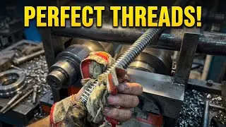 Bar Thread Rolling Machine 2-Roll | Precision Threading for Bars