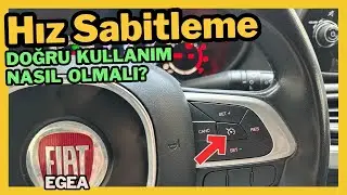 Fiat Egea Cruise Control-Hız sabitleme nasıl kullanılır?