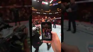 #POV : ファンの携帯📱を借りてオクタゴンに行ってみた👀 #UFC307