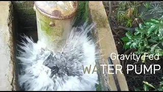 Gravity-Powered Water Pump: A Sustainable Solution for Water Lifting