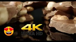 4K Macro Close-Ups of Chocolate with Nuts | Stunning Laowa 24mm Shots | Relaxing Music