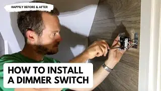 How to Install a Dimmer Switch with 2 Wires
