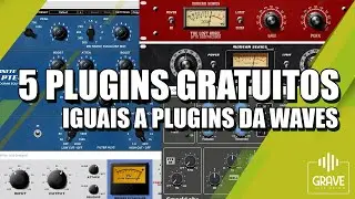 5 Plugins Gratuitos iguais a Plugins da Waves