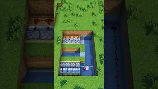 Build a simple secret staircase #shorts #shortvideo #minecraftbuilding #minecrafttutorial