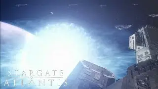 Stargate Atlantis - The Daedalus vs 12 Wraith Hive Ships