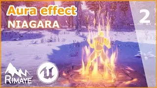 Unreal Engine Tutorial [UE5] : Aura Effect From Scratch - PART 2 [ NIAGARA ]