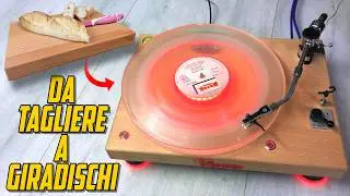 Trasformo un tagliere in un giradischi Hi-Fi e faccio incazzare gli audiofili, Audio Technica AT1009