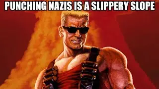 PUNCHING NAZIS IS A SLIPPERY SLOPE