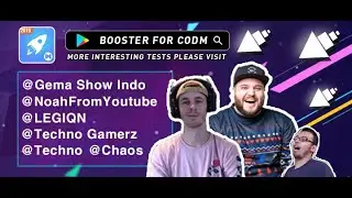 These Youtuber are recommending an app--BOOSTER OF CODM