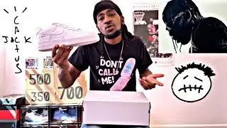 ( CACTUS JACK )🌵TRAVIS SCOTT AIR FORCE 1 