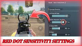 How To Get The Best BGMI Settings and Sensitivity | No Recoil Red Dot Sensitivity