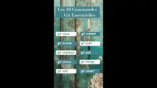 10 Commandes Git essentielles 