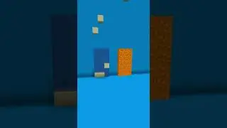С какой скоростью падает песок в воде? // ФАКТЫ о блоке Песок в Minecraft 