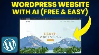 How to Make a WordPress Website With AI (FREE & EASY)