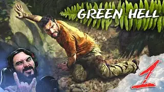 Симулятор выживания в зеленом Аду — Green Hell прохождение #1 | PS5 Smile Play