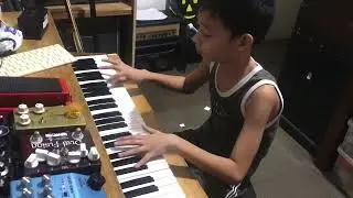 Strymon bigsky with Mainstage Piano
