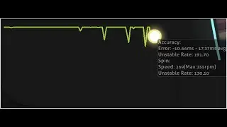 my aim on long map after farming mostly short maps (osu!)