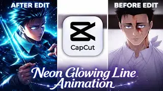 CapCut Neon Scribble Tutorial | Easy Viral Edit Trick 2026