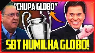 SBT HUMILHA GLOBO e irá transmitir Champions League! Entenda
