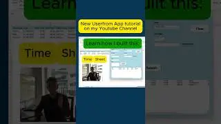 Time Tracking Userform in Excel VBA (You’ll Want This!)