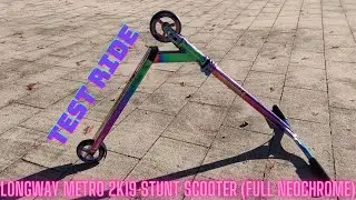 Longway Metro 2K19 Stunt Scooter (Full Neochrome)