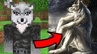 CHILL LONER WOLF IN MINECRAFT