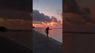 Maldivler’de Gün Batımı ❤️‍🔥