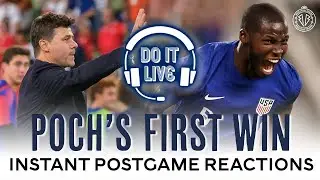 USMNT vs. Panama Instant Postgame Reactions - Pochettino earns first win | Do It Live!
