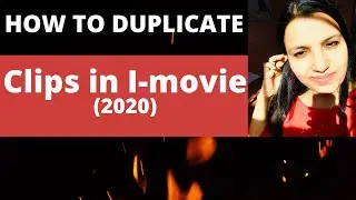 How to Duplicate Clips in I-movie (2020)