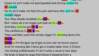YOUNGDB - Strong Survive | Rhyme Schemes Highlighted