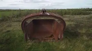 P&H 757 walking dragline known as the “Ace of Spades” Bucket