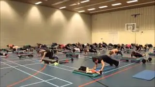 INSANE TRAINING BODYPUMP FREESTYLE CLASS at TU-Eindhoven 13-10-2015