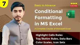 Conditional Formatting in MS Excel | Advance Conditional Formatting in MS Excel | #tips4me