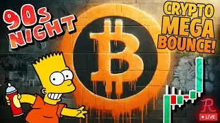 BITCOIN LIVE: BTC CRYPTO MEGA BOUNCE! 90s STREAM!