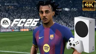 EA FC 26 XBOX SERIES S GAMEPLAY