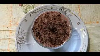 ✅ Рецепт Десерта  На Ряженке с Какао / Шоколадно-молочный десерт🥛🍫