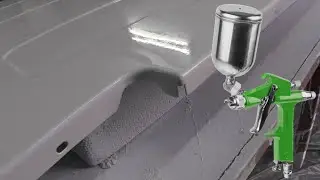 Тест краскопульт ECO SG-1500 сопло 1.0
