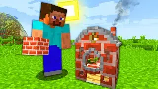 Я Построил Дом в Один Блок в Майнкрафт