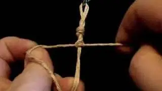 How To Tie a Right Half Knot Spiral For Hemp Jewelry