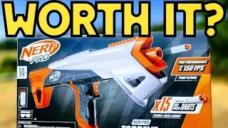 Nerf Pro Torrent | Nerf's FIRST Pro Grade Springer! | Full Review