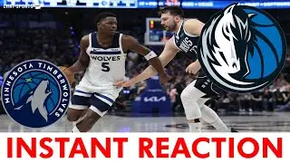 Mavericks News: INSTANT REACTION After WIN vs. T-Wolves | Luka Doncic, Kyrie Irving, Quentin Grimes