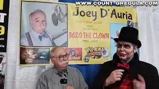 Preview: Count Gregula interviews actor Joey D'Auria (former Bozo the Clown from WGN-TV)