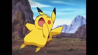 Pikachu con dolor de cabeza.
