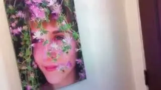 Printing digital photos to canvas.