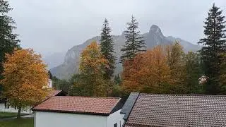 lietaina diena Oberammergau 11.10.2024
