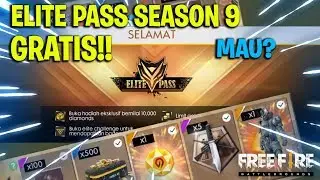 🔥 CARA MENDAPATKAN ELITE PASS GRATIS (Season 9) - Garena Free Fire Indonesia